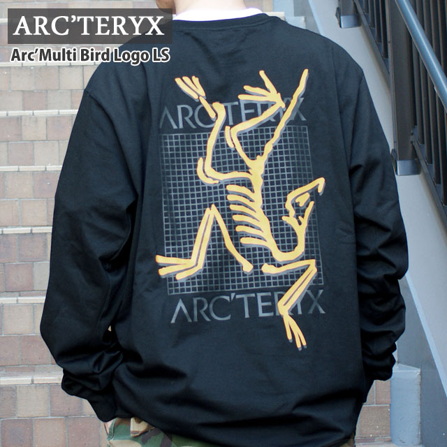 新品 アークテリクス ARCTERYX ArcMulti Bird Logo LS M マルチ