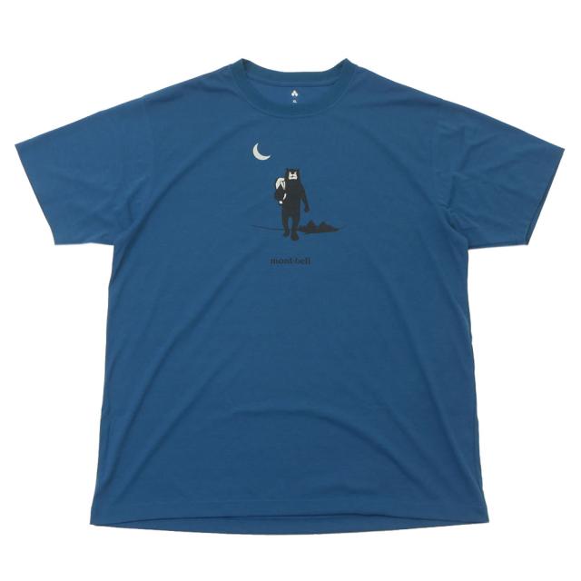 mont-bell モンベル　半袖　Ｔシャツ　150 mont-bell モンベル Tシャツ 半袖 2104726 カエル クルーネック