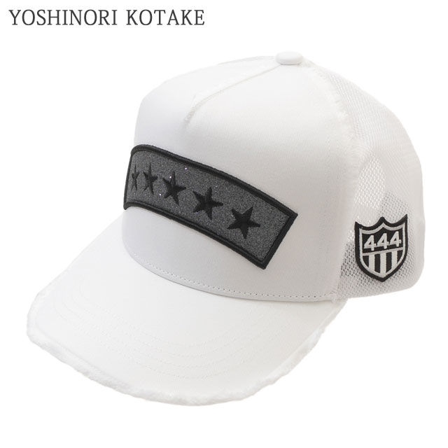 YOSHINORI KOTAKE キャップ　1ワッペン　スター刺繍 YOSHINORI KOTAKE キャップ1ワッペンスター刺繍