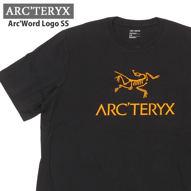 (2024新作)新品 アークテリクス ARC'TERYX Arc'Word Logo SS M アークワード ロゴ Tシャツ X000007991 半袖Tシャツ