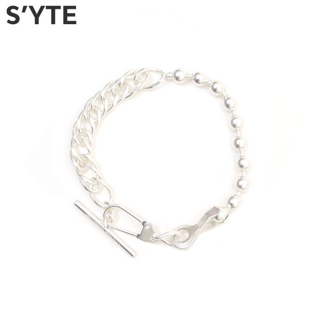 (2024新作)新品 サイト S'YTE BRASS BALL CHAIN BRACELET ブラス ボールチェーン ブレスレット Yohji Yamamoto ヨウジヤマモト プリュス