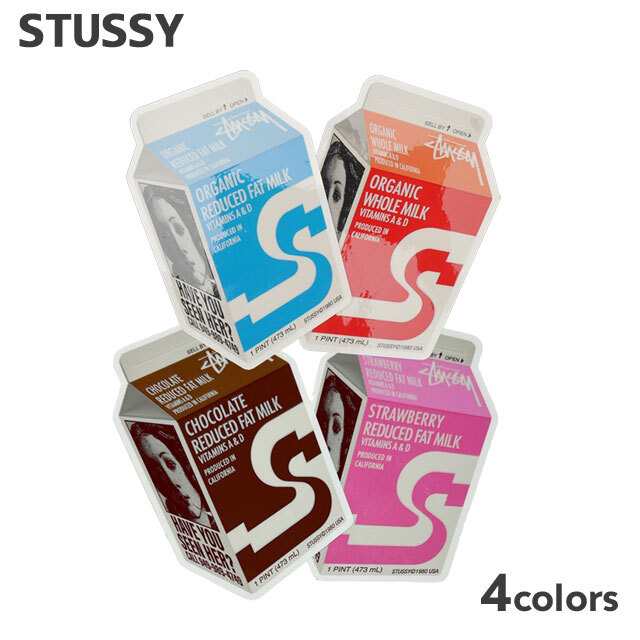 2024新作)新品 ステューシー STUSSY FAT MILK STICKER ステッカー スケート ストリート エイトボール ストックロゴ  ストゥーシー スチューシー グッズの通販はau PAY マーケット - クリフエッジ | au PAY マーケット－通販サイト