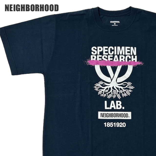 新品 ネイバーフッド NEIGHBORHOOD SRL.TEE SS-1 02 Tシャツ 232PCNH-ST21 SPECIMEN RESEARCH LABORATORY 半袖Tシャツの通販は