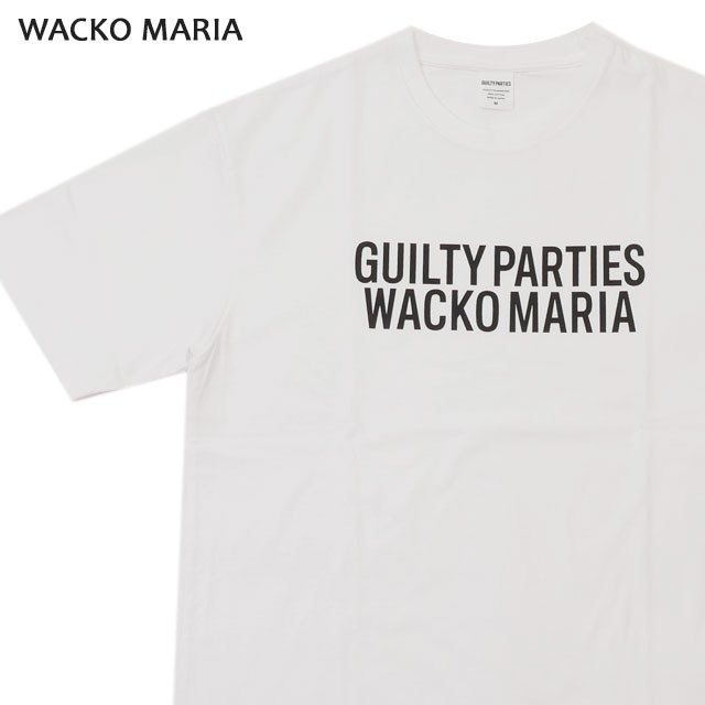 (2024新作)新品 ワコマリア WACKO MARIA 24FW WASHED HEAVY WEIGHT CREW NECK T-SHIRT Tシャツ GUILTY PARTIES ギルティー パーティーズ