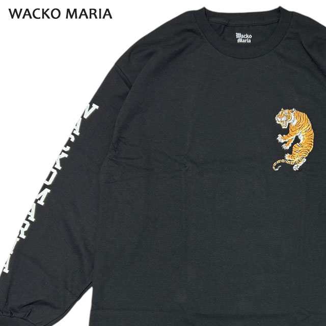 (2024新作)新品 ワコマリア WACKO MARIA 24AW TIM LEHI/CREW NECK LONG SLEEVE T-SHIRT(TYPE-2) 長袖 Tシャツ GUILTY PARTIES ギルティー