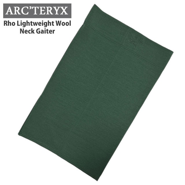 (2024新作)新品 アークテリクス ARC'TERYX Rho Lightweight Wool Neck Gaiter ロー ライトウエイト ウール ネックゲイター X000005820 ア