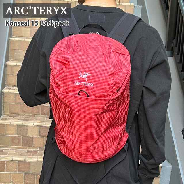 (2024新作)新品 アークテリクス ARC'TERYX Konseal 15 Backpack コンシール15 バックパック X000004998 アウトドア キャンプ クライミン