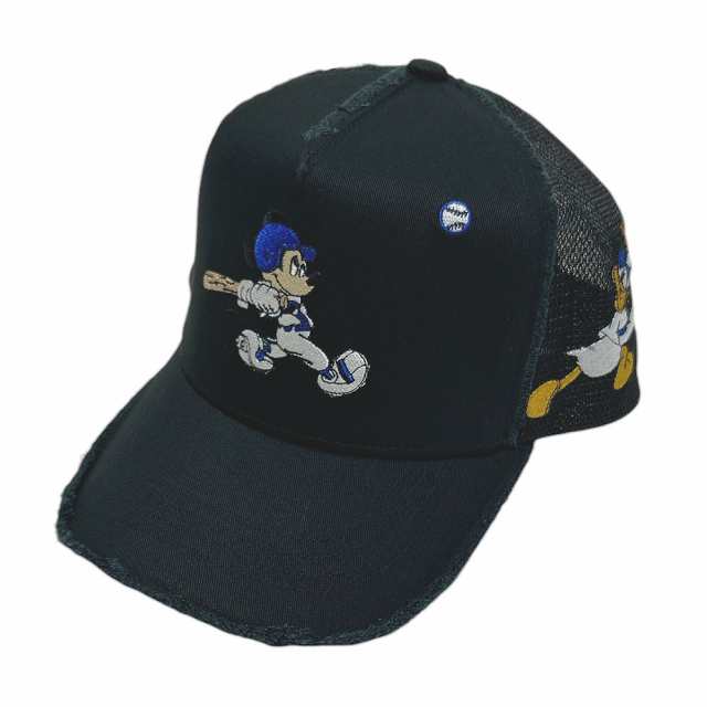 (2024新作)新品 ヨシノリコタケ YOSHINORI KOTAKE MICKEY BASEBALL MESH CAP ミッキー メッシュ キャップ トラッカー ヘッドウェア