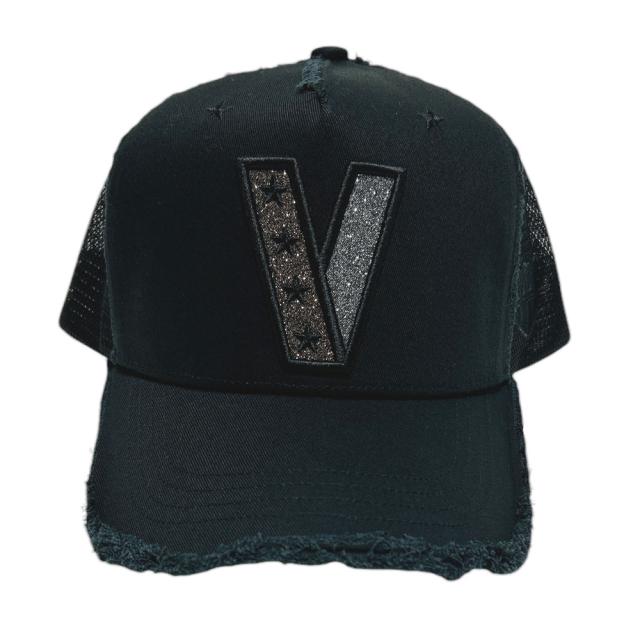 新品 ヨシノリコタケ YOSHINORI KOTAKE V LOGO MESH CAP メッシュ