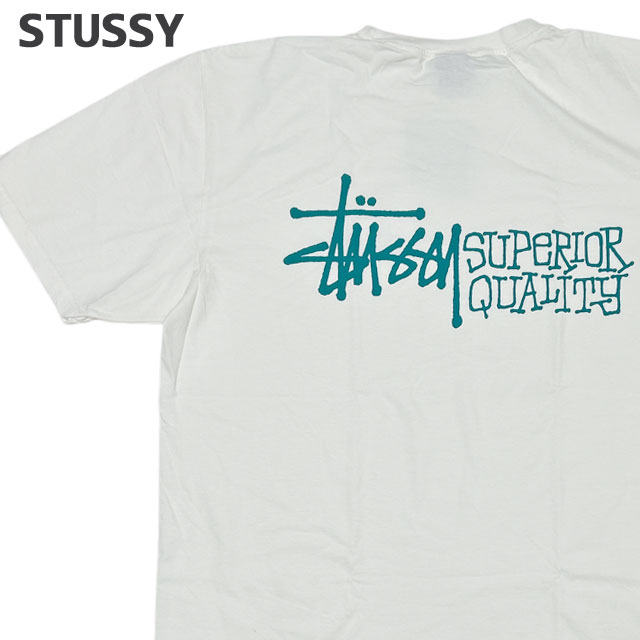 新品 ステューシー STUSSY SUPERIOR QUALITY PIG.DYED TEE Tシャツ スケート ストリート エイトボール ストックロゴ 半袖Tシャツの通販は