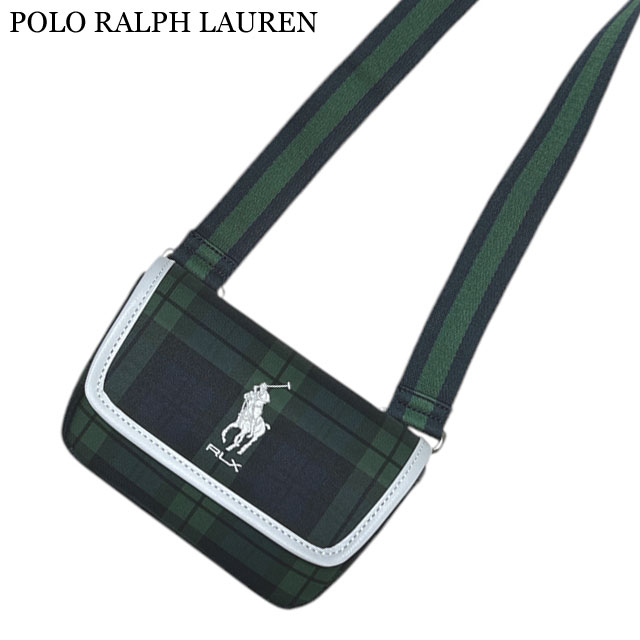 【価格見直しました】 新品 ポロ ラルフローレン POLO RALPH LAUREN BLACKWATCH POLO PONY POCH ポニー ゴルフ ポーチ ショルダーバッグ RLX POLO GOLF ポロゴルフ MAXGBGS01320004 グッズ