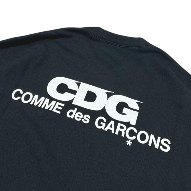 CDG OVERSIZED SWEATSHIRT スウェット ネイビー S 2025新作)新品 シーディージー CDG コムデギャルソン COMME des