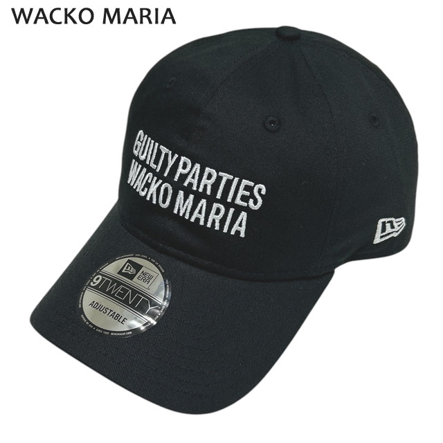 (2025新作)新品 ワコマリア WACKO MARIA x ニューエラ NEW ERA 24AW 9TWENTY キャップ GUILTY PARTIES ギルティー パーティーズ NEWERA ヘッドウェアの通販は
