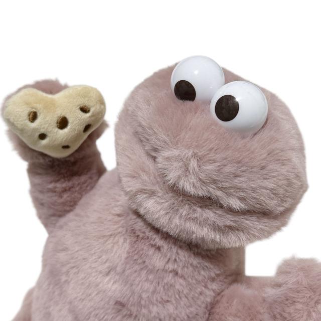 【バレンタイン限定版】ぬいぐるみS　クッキーモンスター　ダスティピンク ぬいぐるみS クッキーモンスター ダスティピンク（ライフ