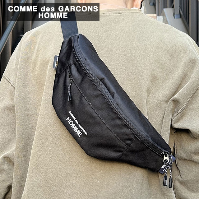 (2025新作)新品 コムデギャルソン オム COMME des GARCONS HOMME ESTER CORDURA WAIST POUCH ウエストバッグ ボディバッグ プレゼント ギフト お祝い 贈り物 グッズ