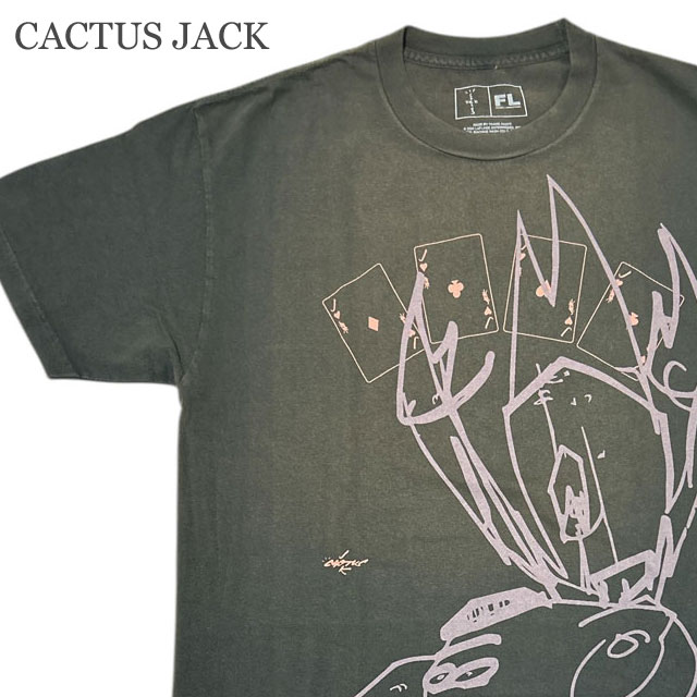 【価格見直しました】 新品 カクタスジャック Cactus Jack x フューチュラ ラボラトリーズ FUTURA LABS TEE Tシャツ トラヴィス・スコット TRAVIS SCOTT 半袖Tシャツ