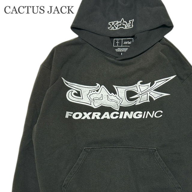 【価格見直しました】 新品 カクタスジャック Cactus Jack x フォックス レーシング FOX RACING HOODIE フーディー パーカー トラヴィス・スコット TRAVIS SCOTT SWT/HOODY