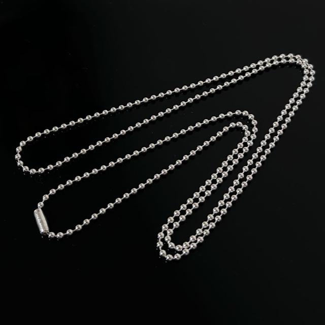 クロムハーツ シルバー925 ボールチェーンネックレス