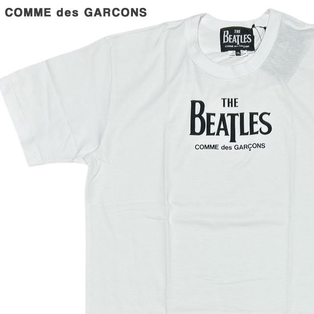 (2025新作)新品 ザ・ビートルズ コムデギャルソン THE BEATLES COMME des GARCONS The Beatles Logo Tee Tシャツ 半袖Tシャツ