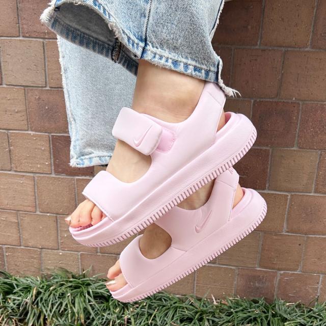 NIKE W CALM SANDAL ベージュ 23 カーキ カーム サンダル NIKE CALM SLIDE 