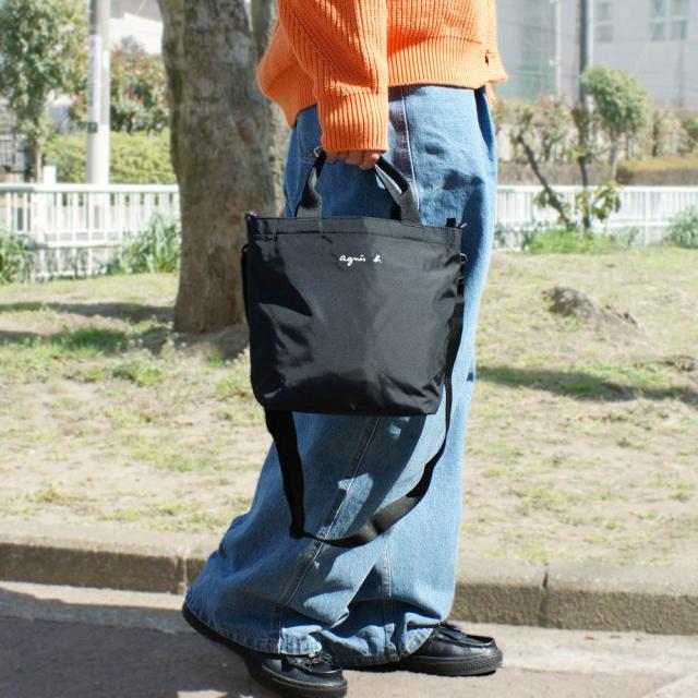 ■agnes b.■アニエスべー ブランドロゴバックパックunisex agnes b.｜ロゴ ハンドバッグ (YAS18-02) | Rakuten Fashion