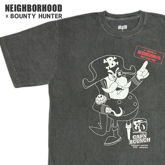 【価格見直しました】 新品 ネイバーフッド NEIGHBORHOOD x バウンティハンター BOUNTY HUNTER NH x BOUNTY HUNTER.TEE SS-1 Tシャツ 251PCBHN-ST01 HOODS モーターサイクル ミリタリー バイカー 滝沢伸介 半袖Tシャツ