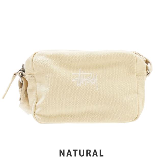 2025新作)新品 ステューシー STUSSY CANVAS SIDE POUCH