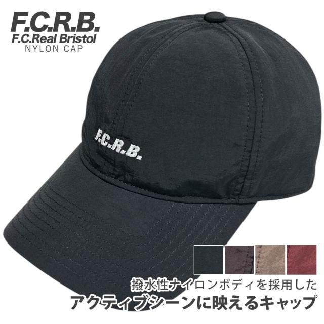 (2025新作)新品 エフシーアールビー F.C.R.B. NYLON CAP ナイロン キャップ FCRB F.C.Real Bristol エフシーレアルブリストル ヘッドウェア