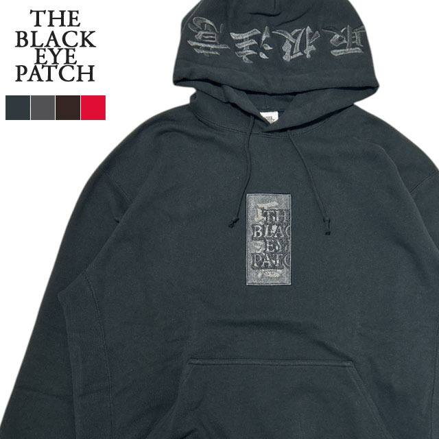 (2025新作)新品 ブラックアイパッチ BlackEyePatch HWC LABEL HOODIE フーディー パーカー ブラック アイパッチ BLACK EYE PATCH BEP 取扱注意 HANDLE WITH CARE SWT/HOODY