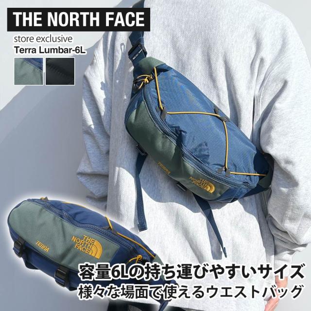 (2025新作)新品 ザ ノースフェイス THE NORTH FACE 店舗限定 Terra Lumbar テラ ランバー ボディ ウエストバッグ ヒップパック コンパクト NM82571R グッズ