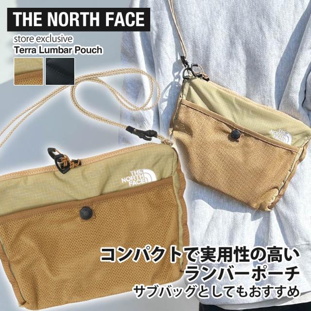 (2025新作)新品 ザ ノースフェイス THE NORTH FACE 店舗限定 Terra Lumbar Pouch テラ ランバー ポーチ ショルダー バッグ サコッシュ 軽量 薄型 ナイロン NM82572R グッズ