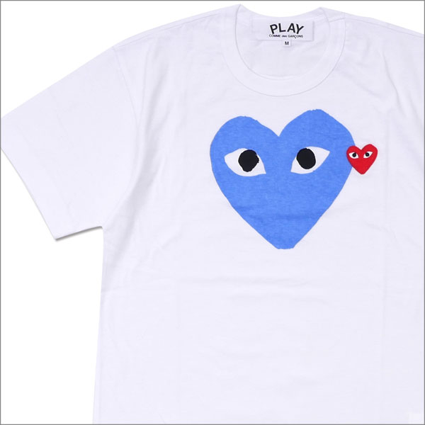 新品 プレイ コムデギャルソン PLAY COMME des GARCONS COLOR HEART TEE Tシャツ AX-T106-051 半袖Tシャツ
