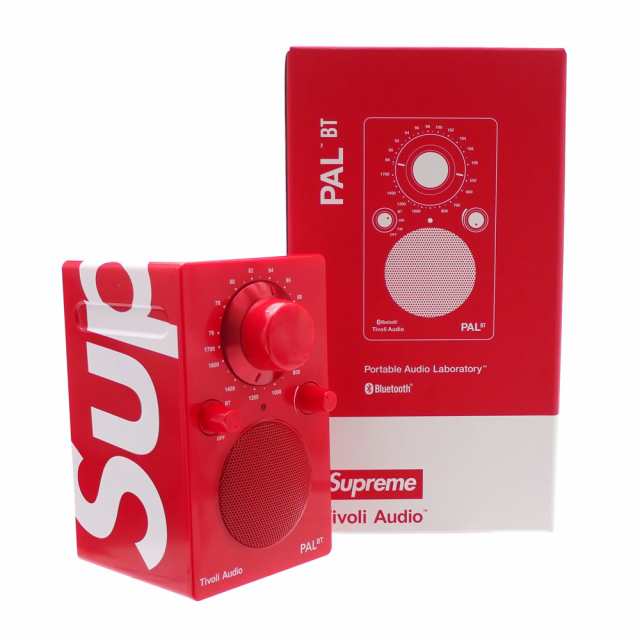 【数量限定特別価格】 (新品)SUPREME(シュプリーム) Tivoli Pal BT Speaker (スピーカー) RED  290-004727-013+ 新品 (グッズ)｜au PAY マーケット