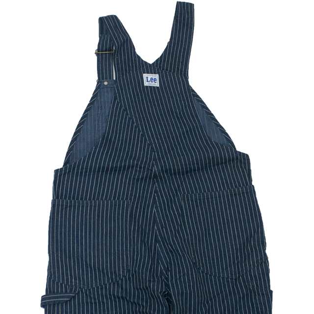 Lee リー メンズ Dungarees ネイビードット ストライプ オーバーオール