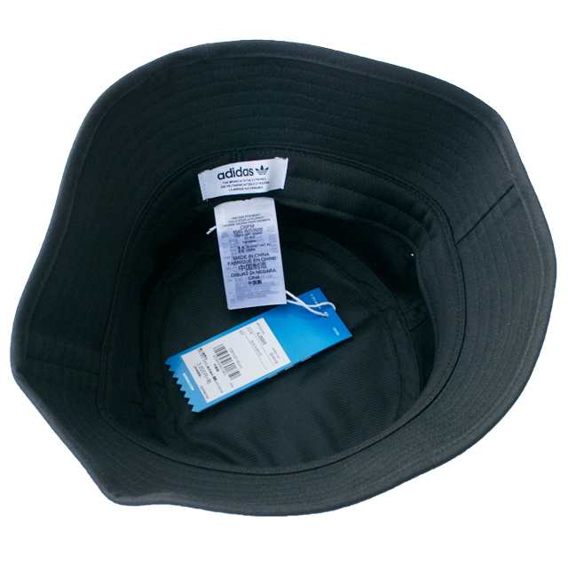 アディダス トレフォイル バケットハット ブラック 帽子 - 帽子