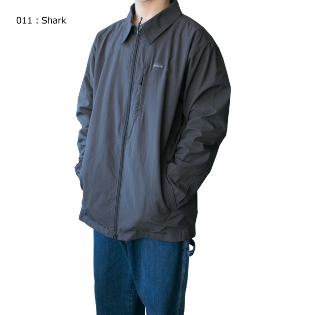 コロンビア 軽アウター メンズ アウトドアエレメンツ II シャツジャケット 裏チェック柄 am4521【Columbia Outdoor  Elements II Shirt Ja