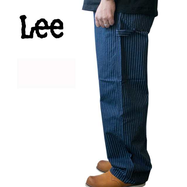 lee リー ペインター メンズ ダンガリーズ 定番 ペインターパンツ lm7288 DOTSTRIPE/M/L【LEE/Lee/dungarees/男性用/ワークパンツ/ワイドパンツ/ボトムス】の通販は