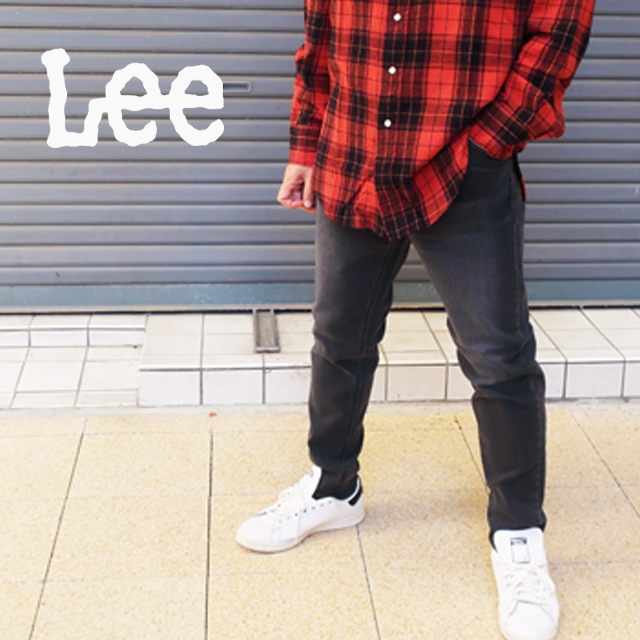 Lee リー  テーパード スキニー デニムパンツ  LASTIC lm1711-183 メンズ【Lee/ボトムス/ジーパン/ジーンズ/カジュアル/細身/タイト/ストレッチ/日本製/MADE IN JAPAN/ストリート/カジュアル】【2024年モデル】【正規品】の通販は 12,375円