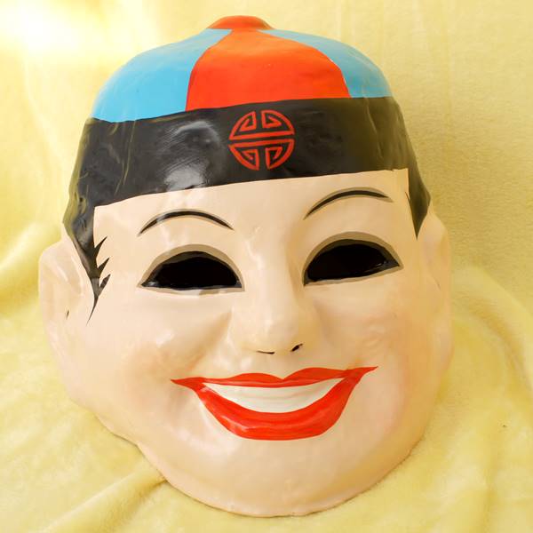 横浜中華街名物・チャイナ帽子かぶり面の通販は 5,060円