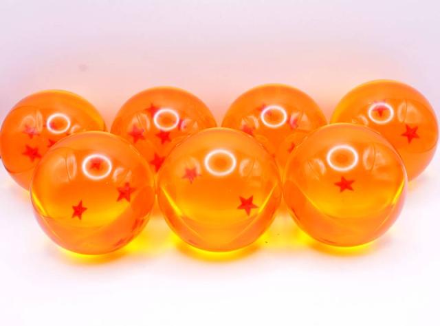 ドラゴンボール 願い玉 龍玉 特大 直径7cm DRAGON BALL 特大玉75mm 龍珠 ドラゴンボール 七個セット 新規再生産品の通販