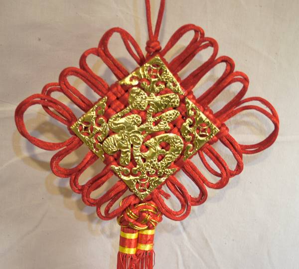 吊るし飾り 如意 中国結び 金福 小 221F001の通販はau PAY マーケット