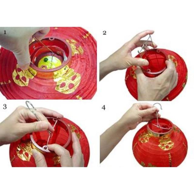 布紅提灯 紅ランタン 無地 24インチ 2個セットの通販はau PAY