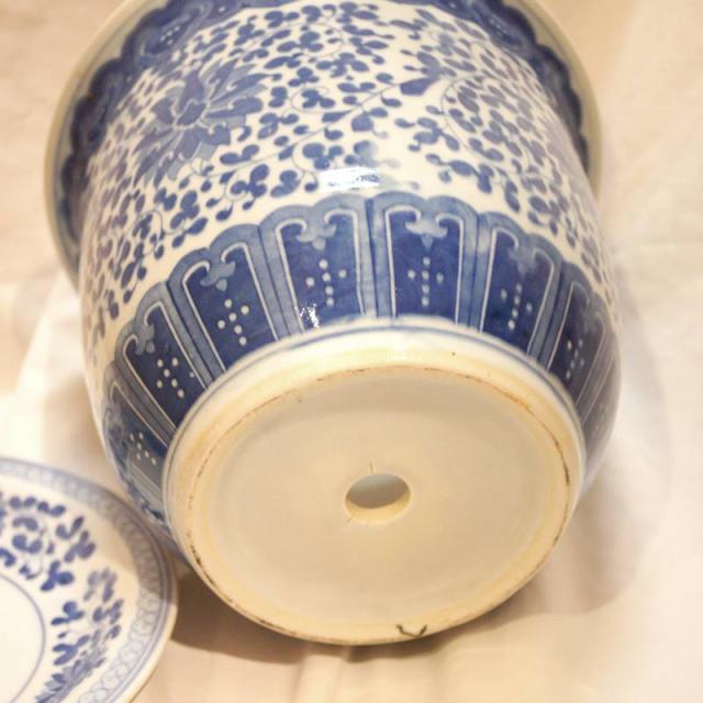 ★未使用　景徳鎮　有名作家物　大鉢★ ☆未使用 景徳鎮 有名作家物 大鉢☆