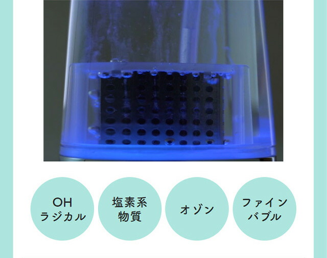 当日出荷・在庫あり  メーカー正規販売店  MTG　高機能除菌スプレー @LIFE e-3X（イースリーエックス）《水道水だけで作れる高機能除菌液》