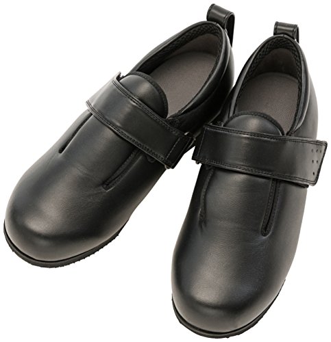 ダブルマジック合皮 5L 黒 1316 徳武産業 介護シューズ/リハビリシューズの通販は