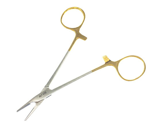 持針器（ダイヤチップ付）ヘガール持針器　１３０ｍｍ HNH-D1