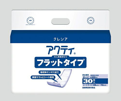 クレシア アクティ　フラットタイプ　1箱（30枚/パック×6パック入） 84523