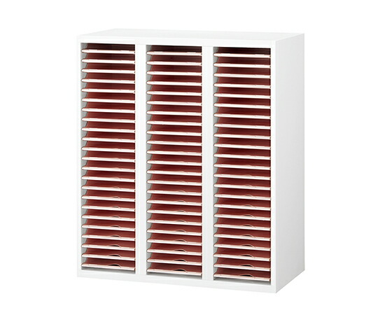 ユニットカルテ整理棚　900×400×1050mm　3列23段 RW4-KT69
