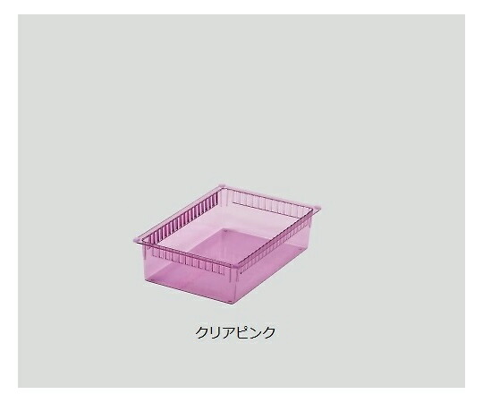 アルティア　ナビス（アズワン） アルティア スタンダードポリカトレー クリアピンク 600×400×160 NRT-150PKCV