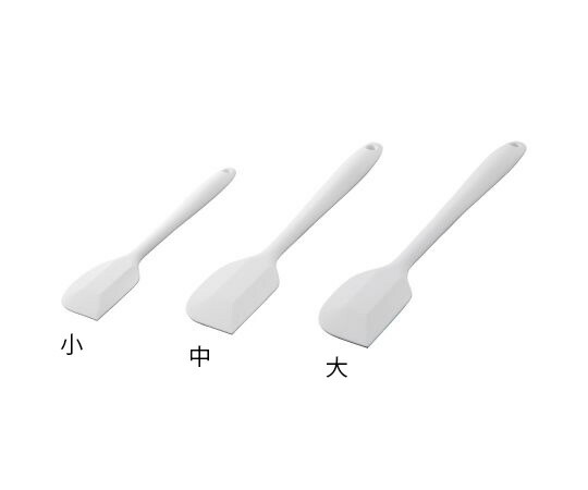 アズワン シリコンヘラ（一体成型タイプ）　大